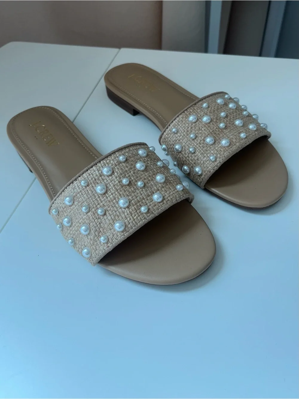 J. Crew Factory Pearl Slides - Picture 4 of 7